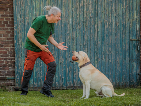 Hundetrainer Frank Gilka